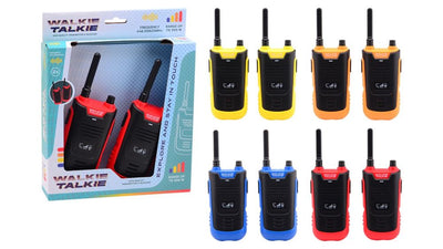 Walkie talkie: alcance de 300 metros. 4 también