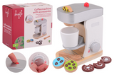 Joueco jouéco houten koffiezetapparaat met accessoires - afbeelding 1