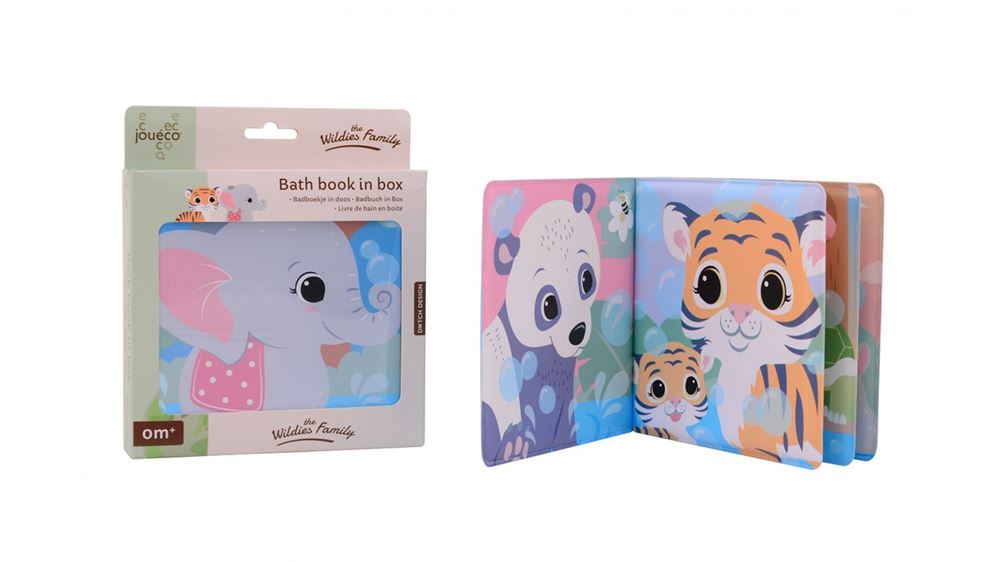 Joueco the Wildies Bathbook in Box