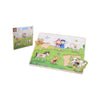 Johntoy jouéco® fien teun puzzle con bottoni in legno