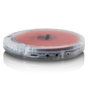 Lenco Lenco CD-012TR Portable CD Speler met Oplaadfunctie Transparant - afbeelding 2
