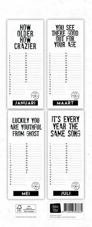 Imagebooks verjaardagskalender make that the cat wise heppie bursdeej - afbeelding 2