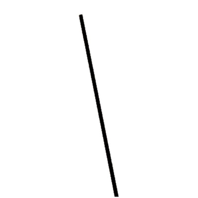 Palo básico de fibra de vidrio para cometas 125x0,4 cm negro