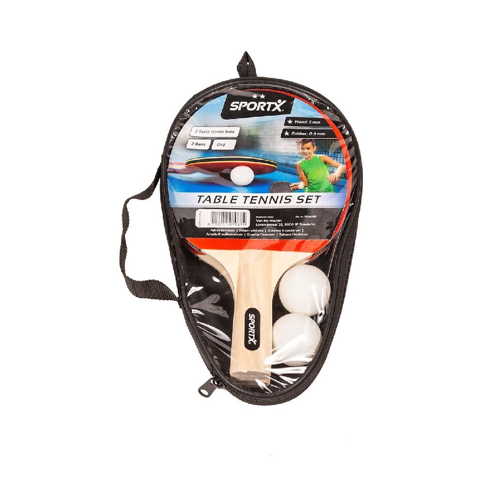 Sportx Table Tennis Set de 5 piezas