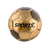 Sportx Mini Voetbal Gold Metallic 2Ass 160-180gr. - afbeelding 3