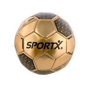 Sportx mini voetbal gold metallic 2ass 160-180gr. - afbeelding 3