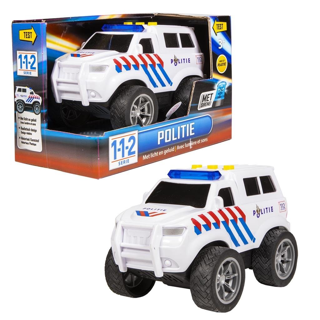 112 Rescue Racer Police con luce e suono