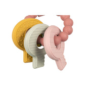 Little Dutch Bijtring Silicone Keybos Pink - afbeelding 4
