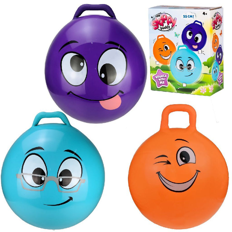 BASIC BUDDY SKIPPY Skippybal 55cm Assorti