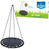 Juego al aire libre Mat de balanceo al aire libre 100 cm Negro