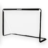 Gol di calcio in metallo sportivo 182x60x122 cm nero