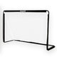 Gol di calcio in metallo sportivo 182x60x122 cm nero