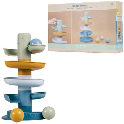 Piccola torre spirale olandese blu