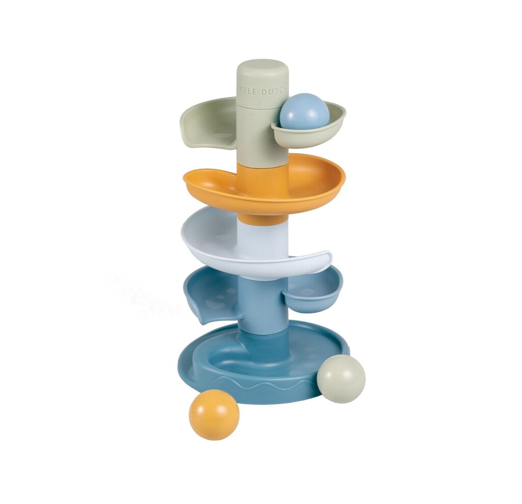 Piccola torre spirale olandese blu