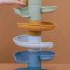 Piccola torre spirale olandese blu