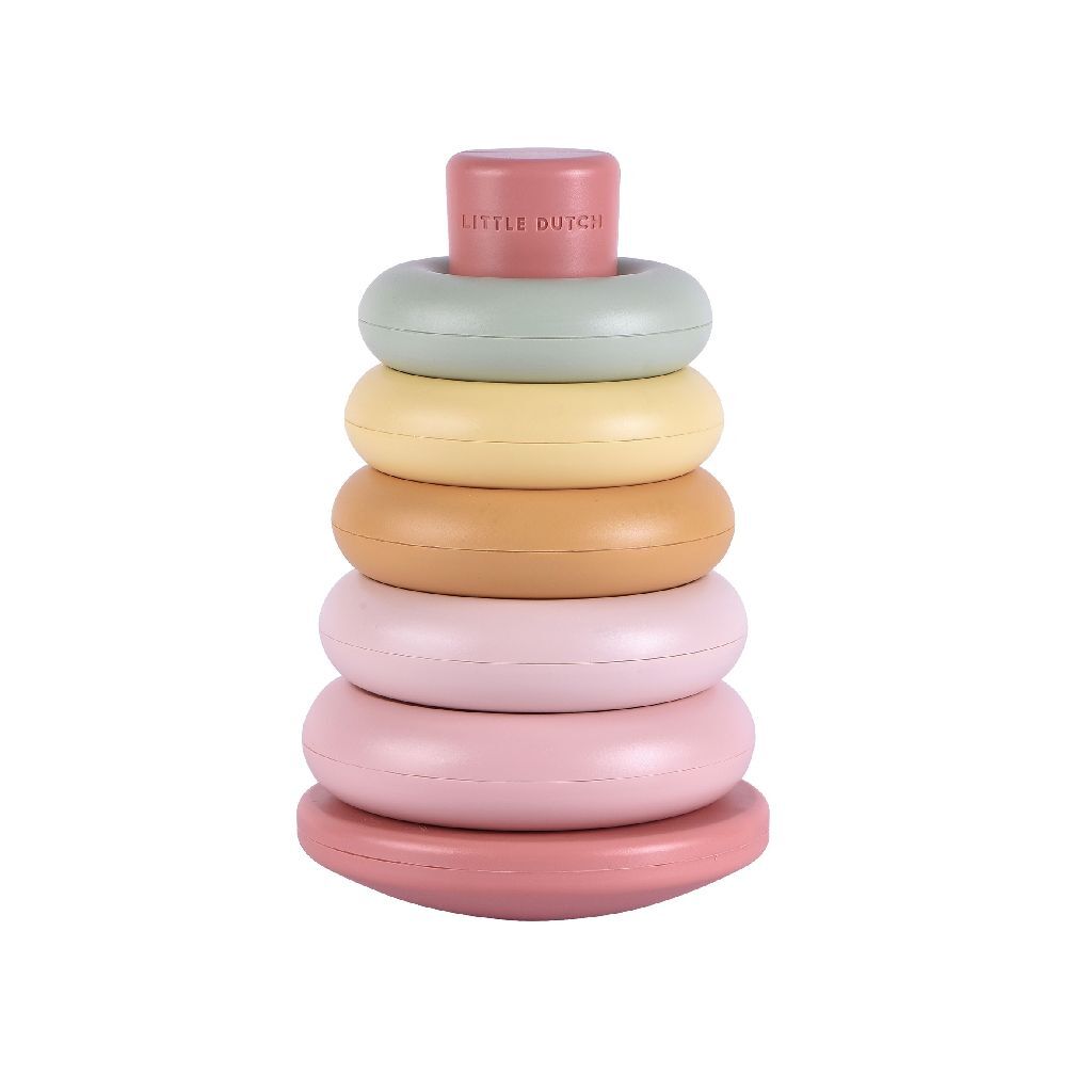 Piccoli anelli olandesi rosa