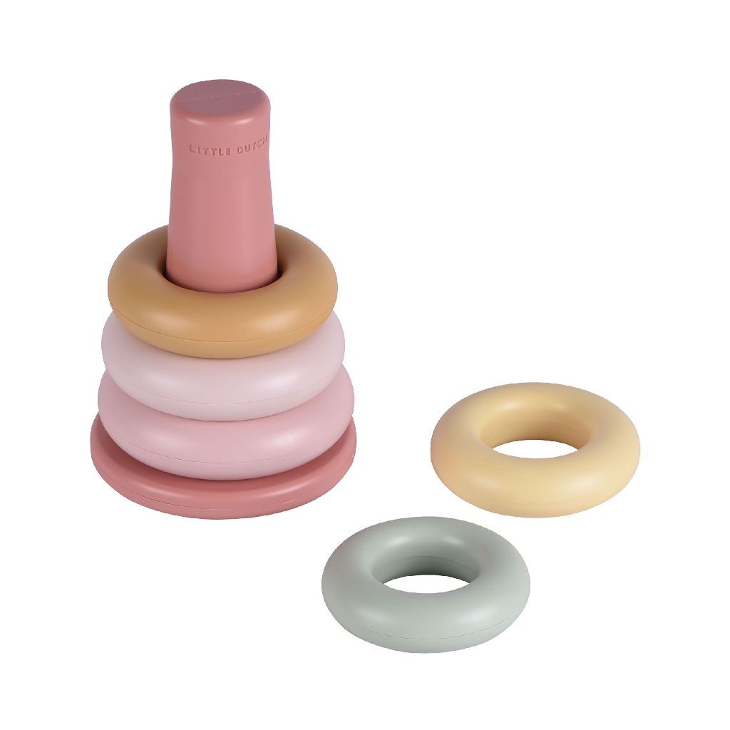 Piccoli anelli olandesi rosa