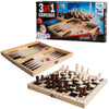 Clown Games 3In1 Spellendoos Hout