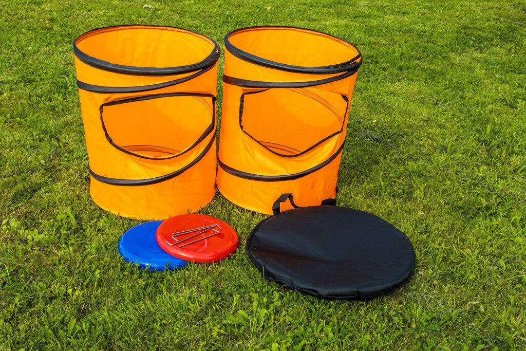Set di giochi estati frisbee