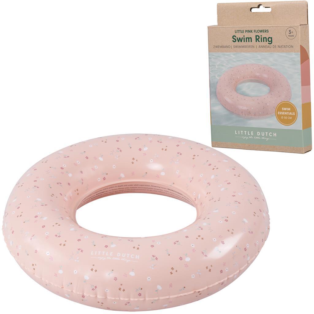 Piccolo anello di nuoto olandese fiori 50 cm