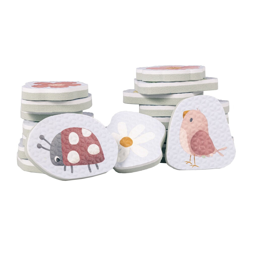 Juguetes de rubo rubo juguetes malas figuras de espuma flores