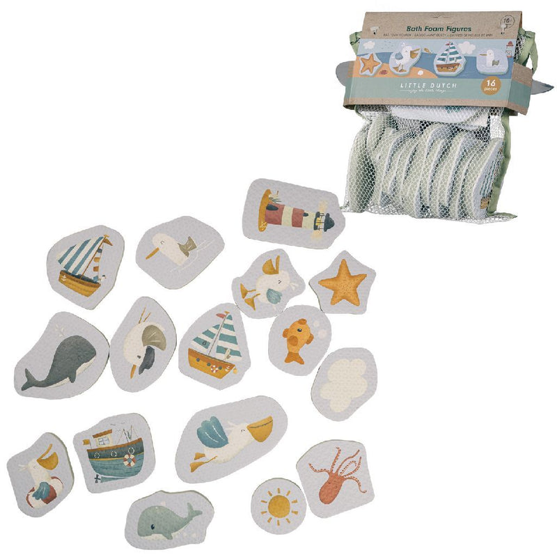 Rubo giocattoli piccole figure olandesi in schiuma Bad Sailors Bay