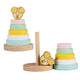 Torre de Rubo Toys y Pip Pip Baby Stack Tower, 7dlg.