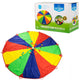 Play Outdoor Outdoor Parachute Earda With Balls