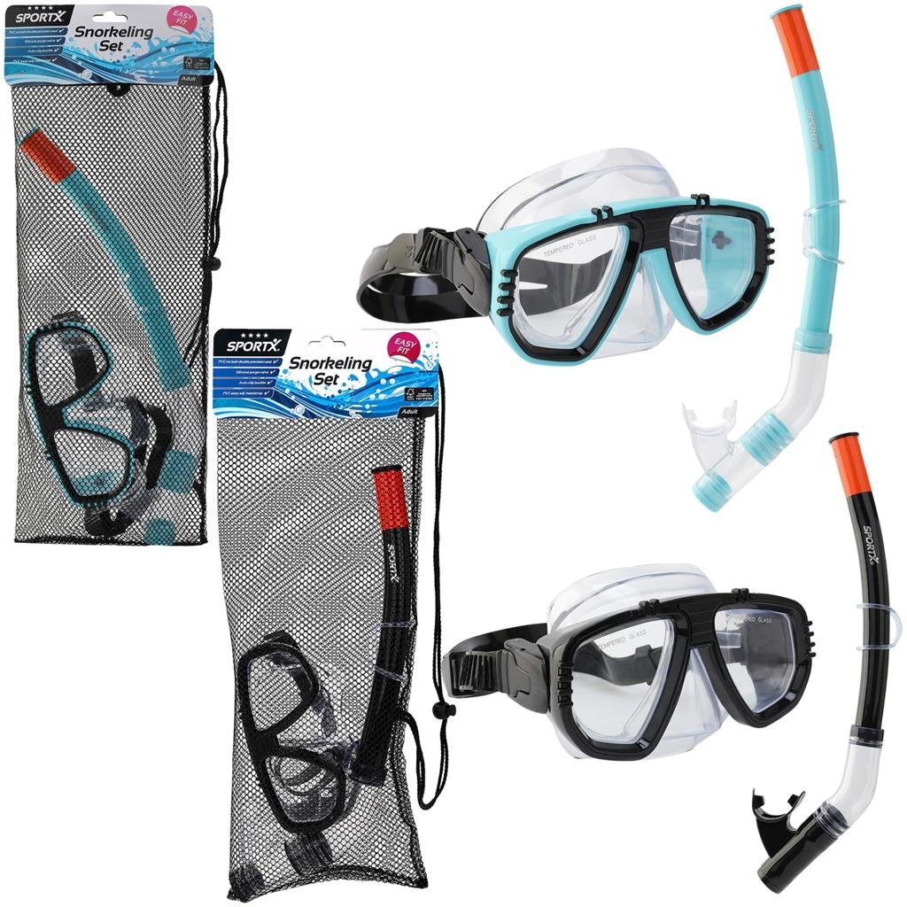 Set snorkel sportx adultos 4 estrellas surtido