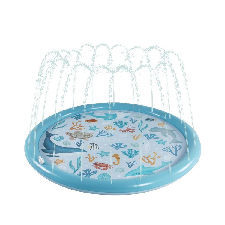 Little Dutch Ocean Dreams WatersPeelmat Blue, 150 cm
