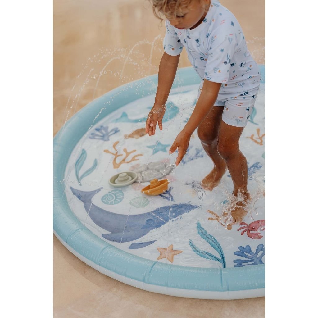 Little Dutch Ocean Dreams Waterspeelmat Blue, 150cm