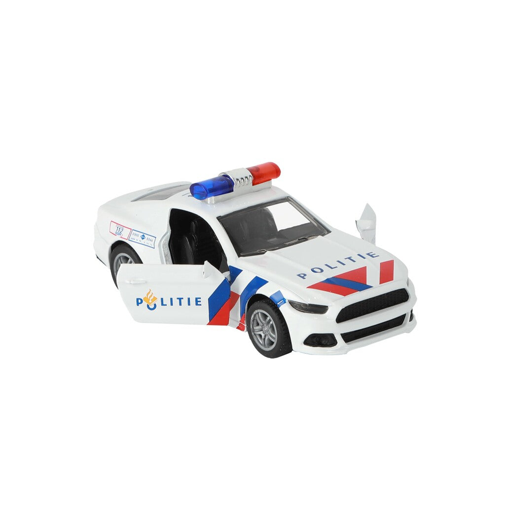 112 Auto sportiva per auto della polizia 1:36 con luce e suono