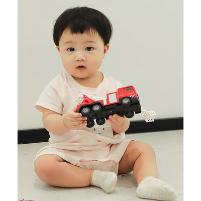 112 Camión de la Brigada de Bomberos 1:32 con luz y sonido