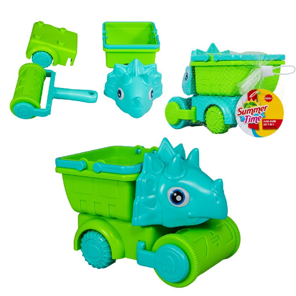 Summertime Dino Sand Set 4in1 diversi colori