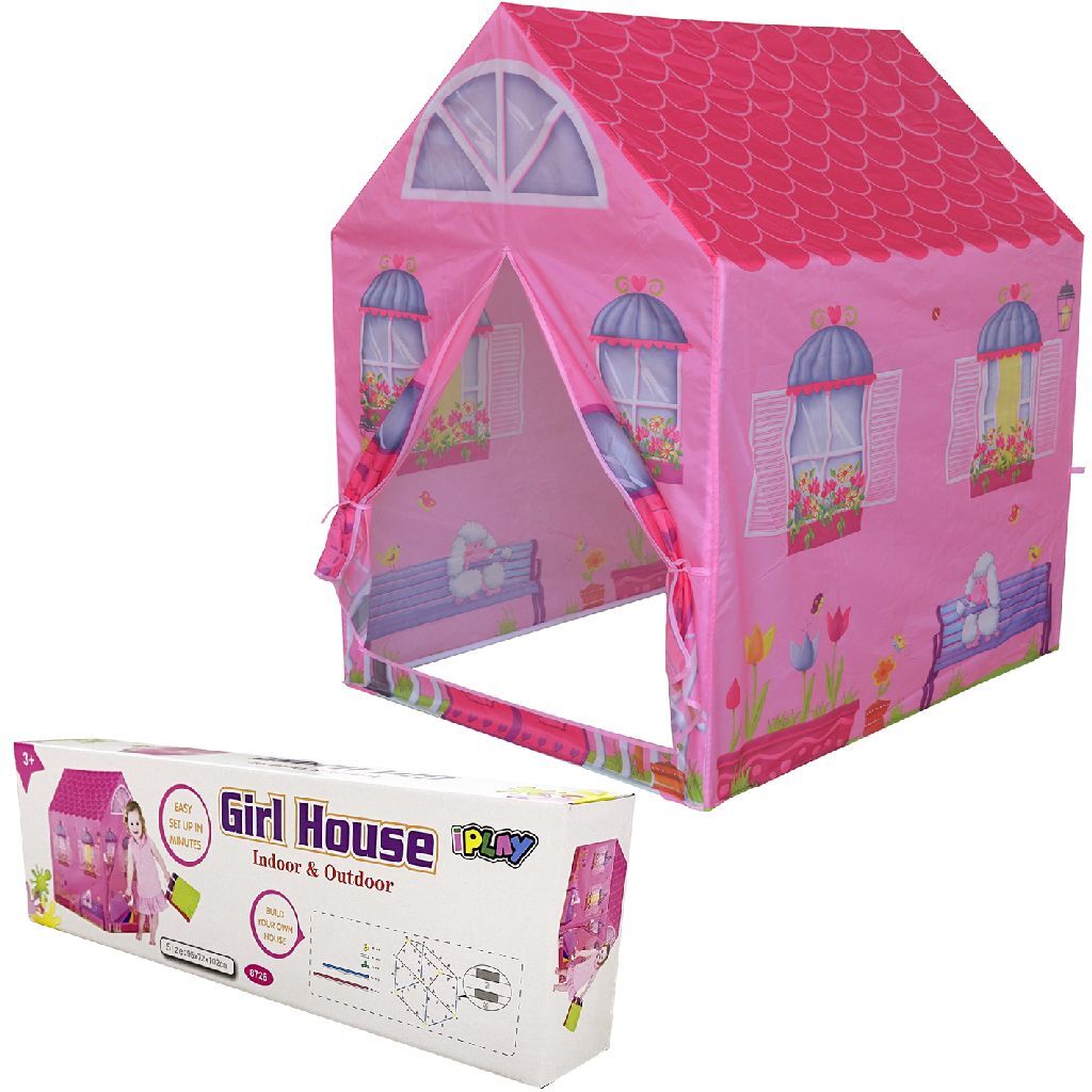 Otras marcas casita de campaña para juegos 72x95x102 cm rosa