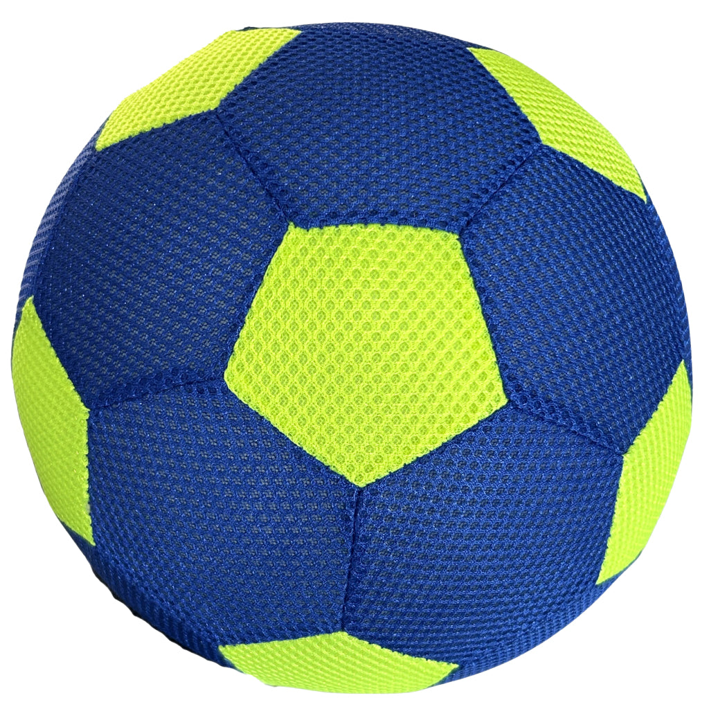 Sfera gonfiabile estiva con pump blu verde