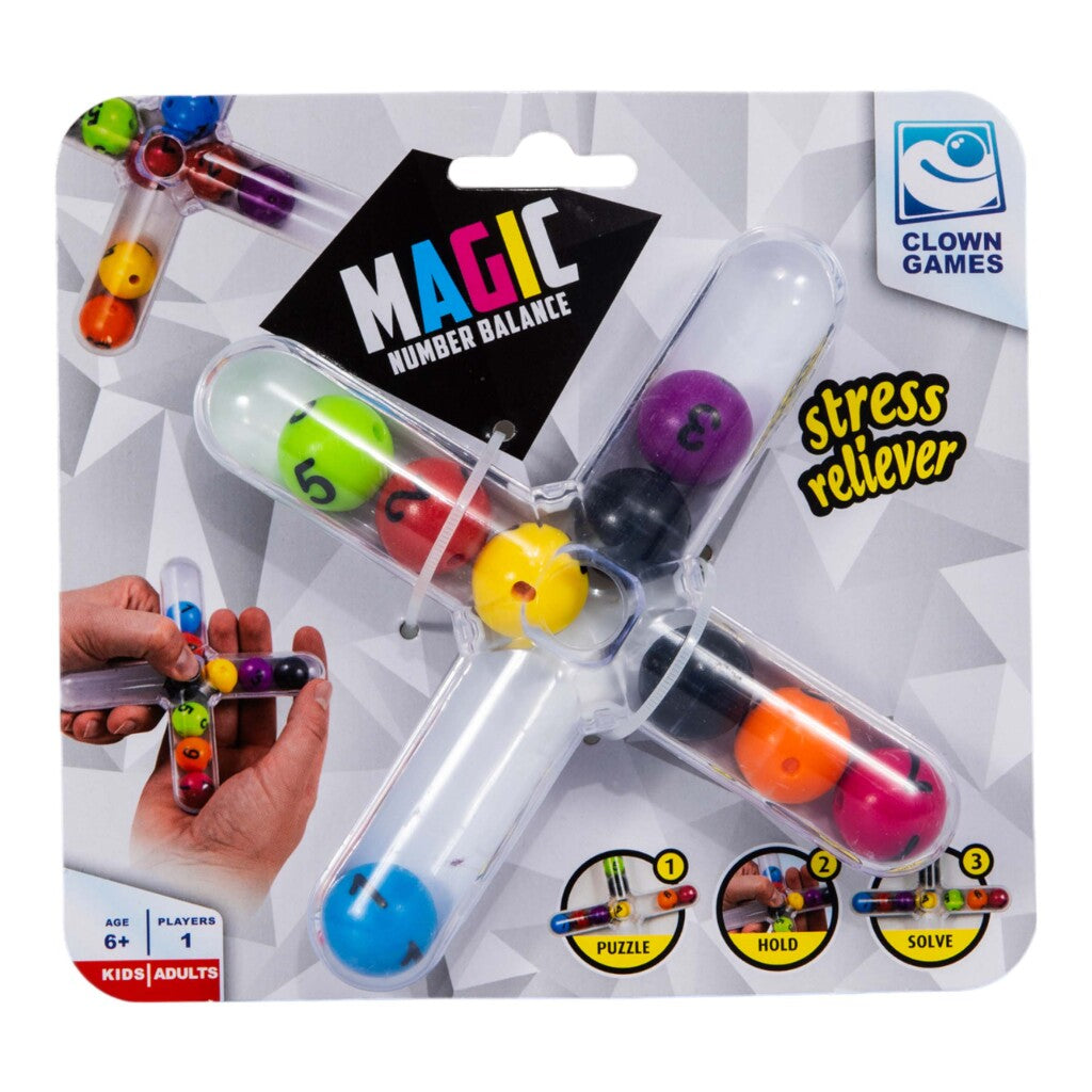 Juegos de payaso Juego de equilibrio de número de rompecabezas de payaso