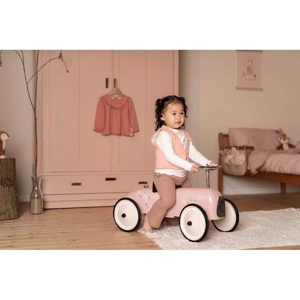 Little Dutch Retro Walking Car 75x40x40 cm Pink