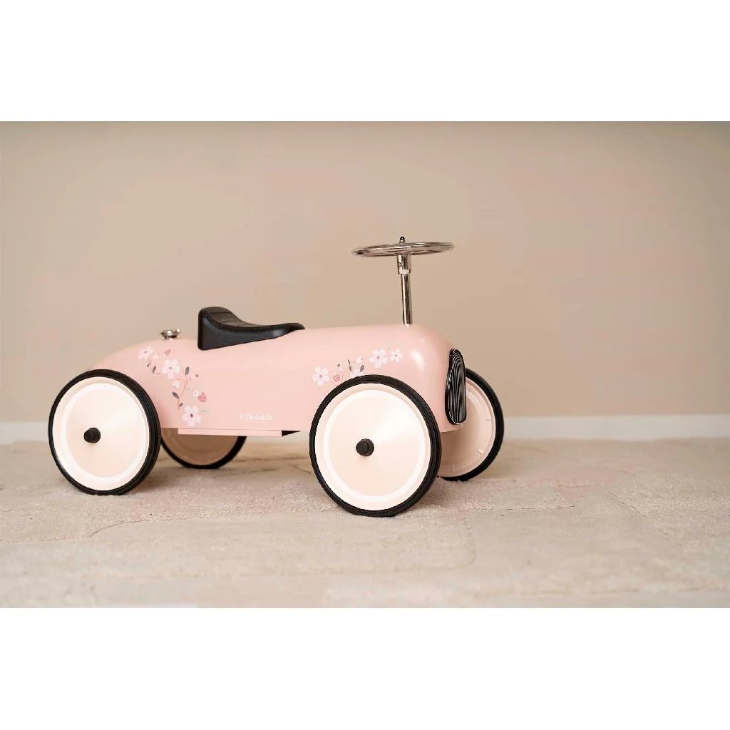 Little Dutch Retro Walking Car 75x40x40 cm Pink