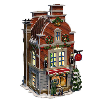 Diversión cúbica Cúbica Fun 3d Puzzle House Dutch Winter Chees Shop + Light 60 Piezas