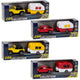 Collezione city car pick-up diecast con roulotte 1:50 assortiti
