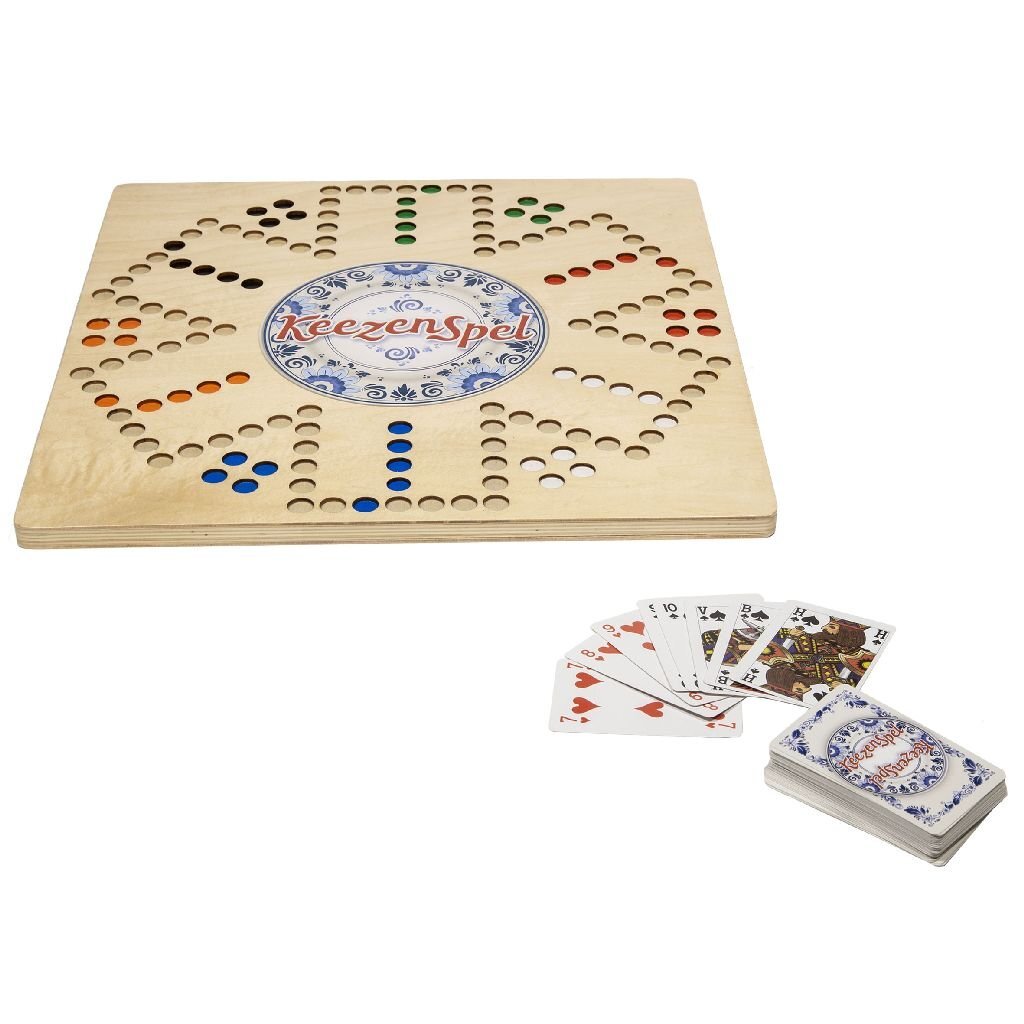 Clown games wooden keezen game
