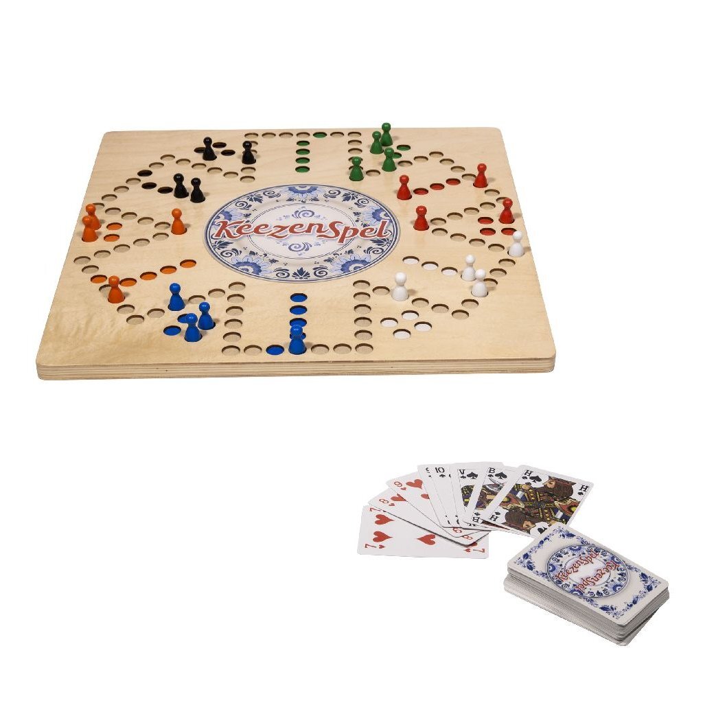 Clown games wooden keezen game