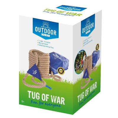 Outdoor play tug of war, 10 meters