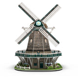 Cubic fun 3D puzzle mill LED - 65 pcs. - afbeelding 1
