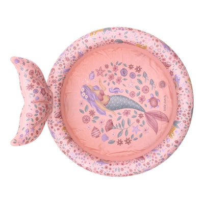Piccola sirena da sogno olandese da piscina con coda 80 cm rosa