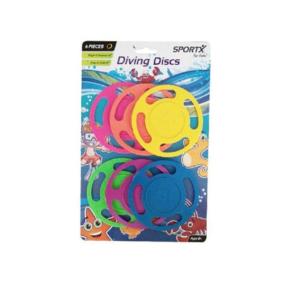 Sportx Diving Discs, 6st.