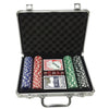 Clown games poker set in aluminium koffer