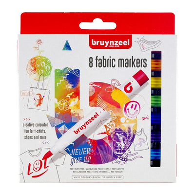 Bruynzeel - Segnali tessili Bright Colours Junior 8 pezzi