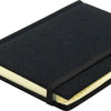 Kangaro Kangaro K-5106 Alphabetboek A6 A-Z Cubierta dura de lino negro, 208 páginas, Lectura de cinta, elástica